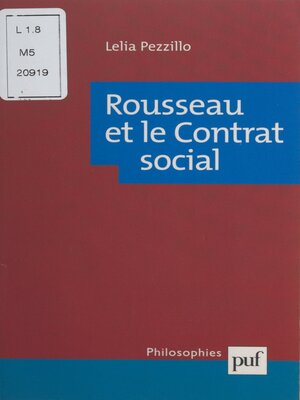 cover image of Rousseau et le Contrat social